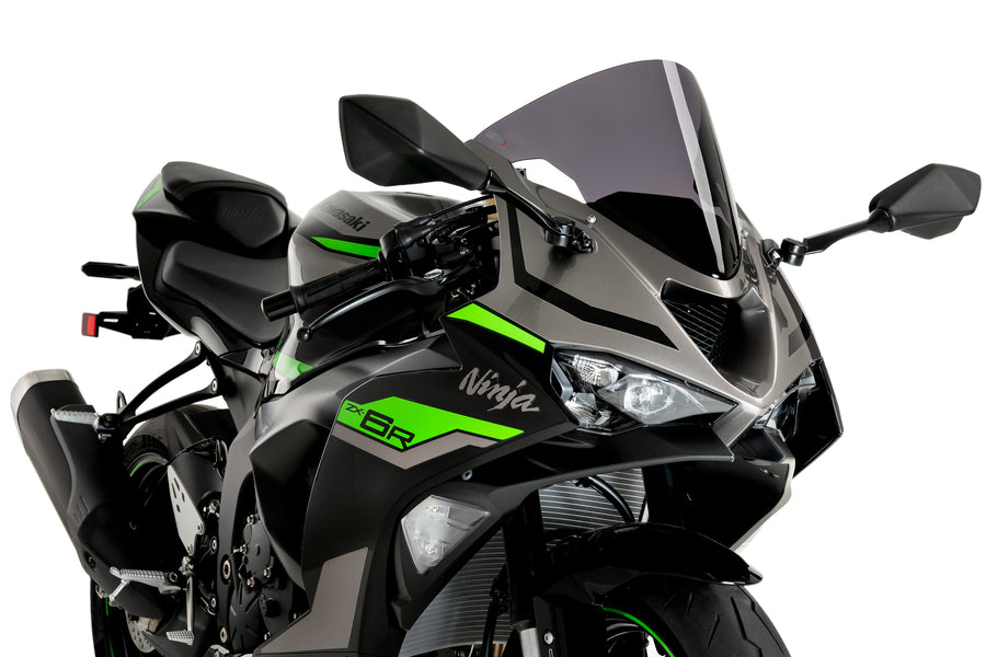 KAWASAKI ZX-6R NINJA [2025] – Cúpula R-Racer – Negro Mate