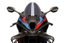 BMW M 1000 RR [2025] – Pantalla R-Racer – vista detallada en negro