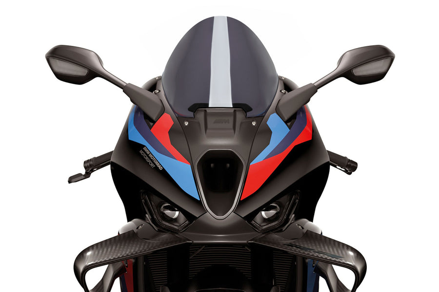 BMW M 1000 RR [2025] – Pantalla R-Racer – vista detallada en negro