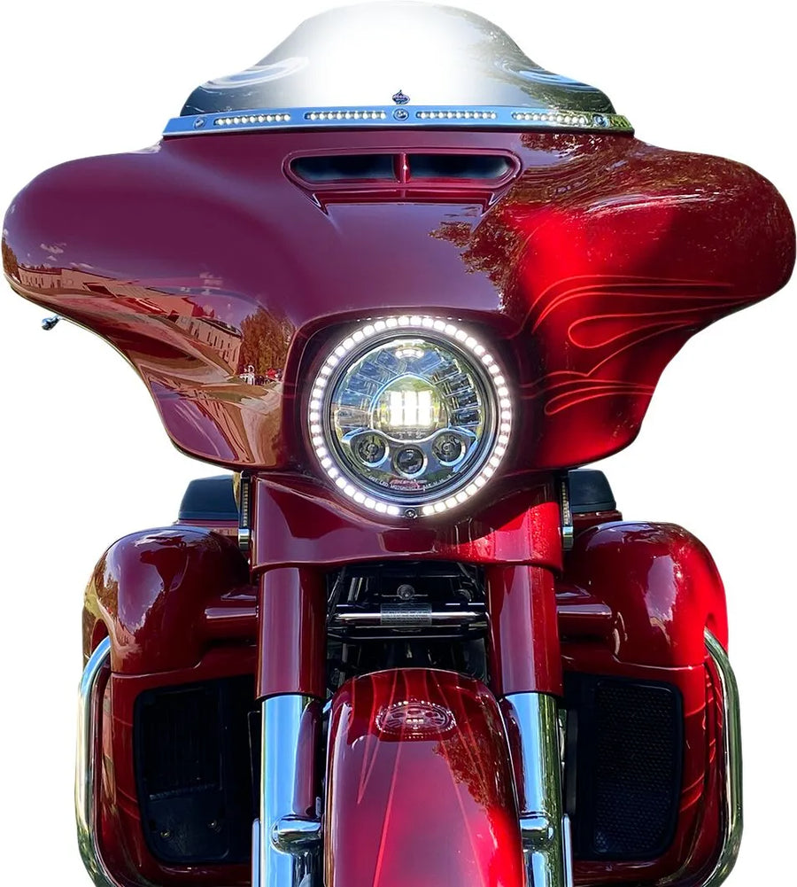 harley davidson flhtcui [DINÁMICA PERSONALIZADA] – Embellecedor del anillo de señal de giro ProBEAM®