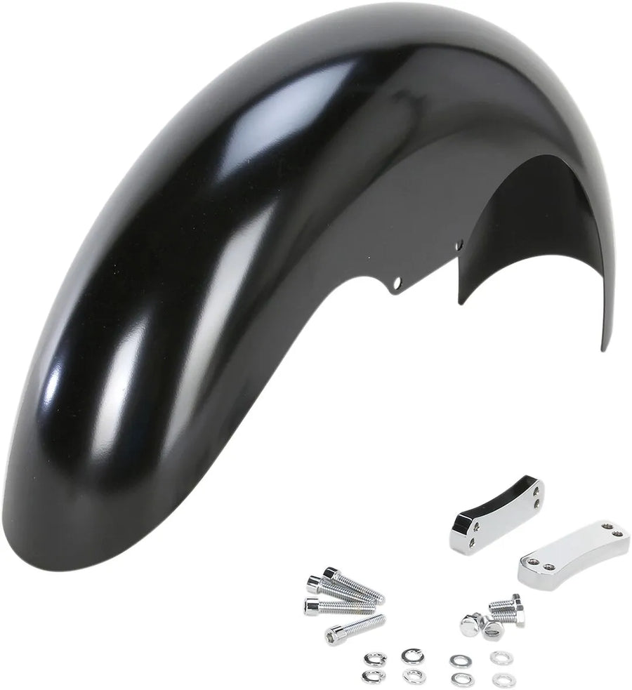 harley davidson dyna [KLOCK WERKS] - Guardabarros delantero serie Hugger con bloques de montaje para Softail/Dyna