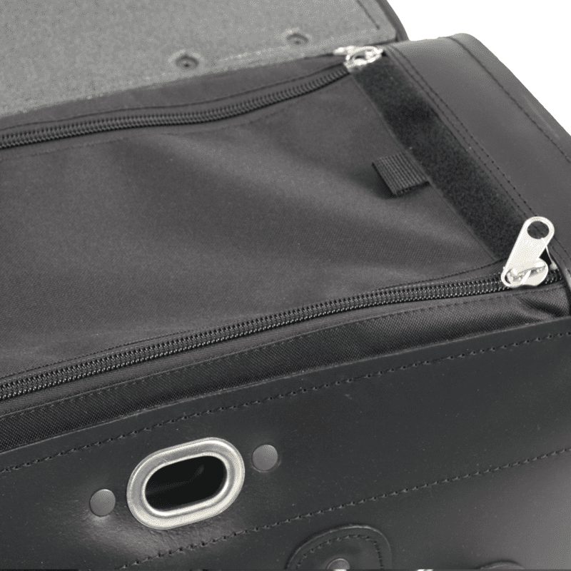 Bolsa de moto [Hepco & Becker] - bolso de cuero Buffalo - portaequipajes