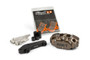 Yamaha Aerox 50 2T LC [–1998] - 4-Kolben-Bremssattel mit Adapter eloxiert
