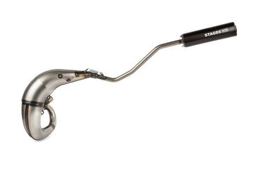 Beta RR-T SM 50 2T - Escape Streetrace High Mount izquierdo negro