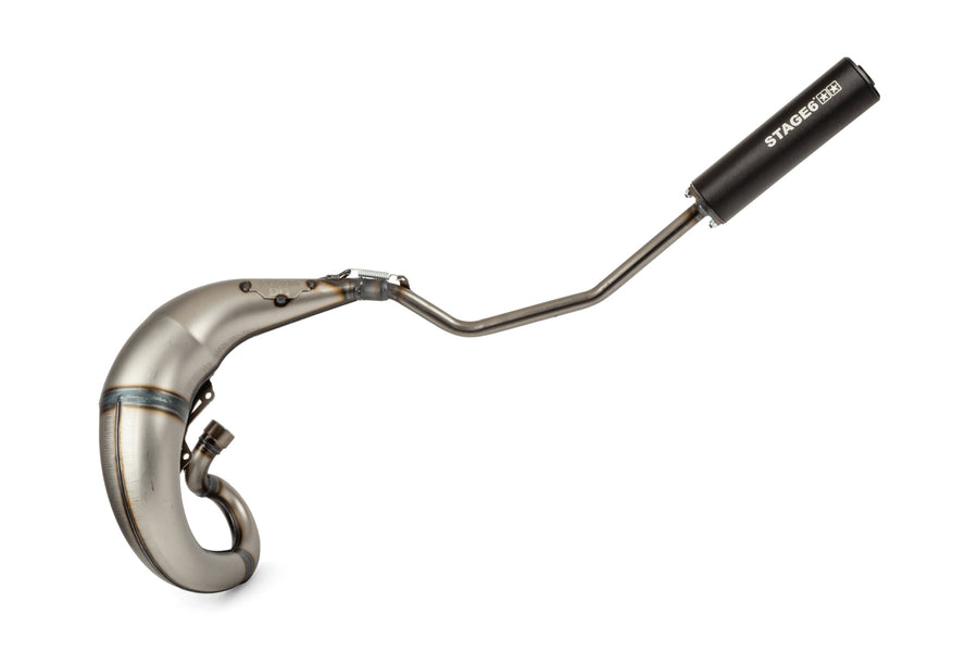Aprilia SX Factory 50 2T - Auspuff Streetrace CNC schwarz