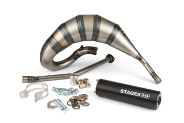 Aprilia RX Factory 50 2T - Escape 70cc CNC negro