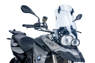 BMW F 650 GS / F 800 GS [2008–2017] - Cúpula Touring PUIG con visera | Borrar | PUIG 5914W