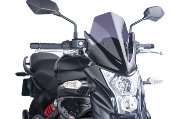 KAWASAKI ER-6N [2016] - Parabrisas deportivo de nueva generación | Muy tonificado | PUIG 5997F