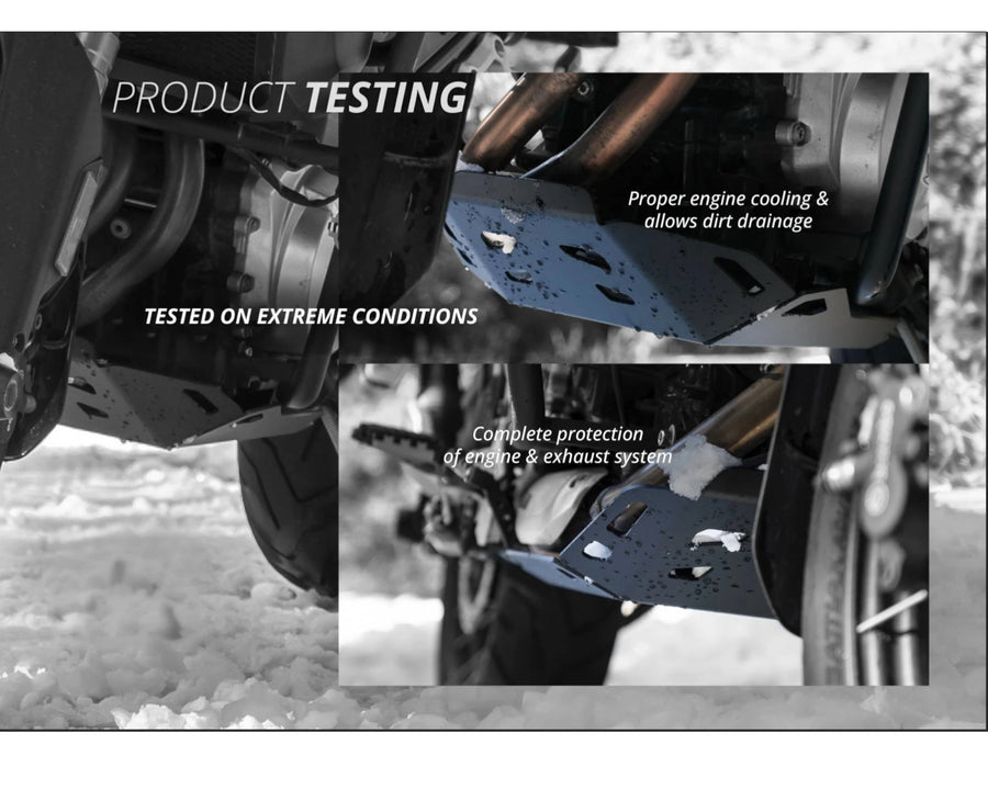 BMW F 900 GS [2025] – Protector de motor – Plata