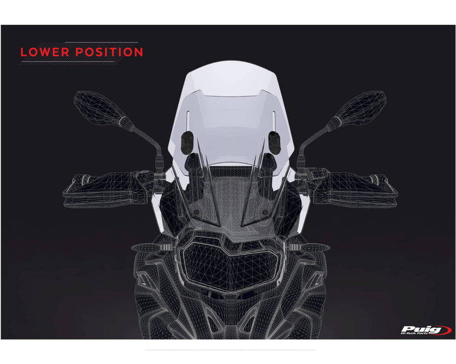BMW F 750 GS [2024] – Cúpula orientable – Transparente