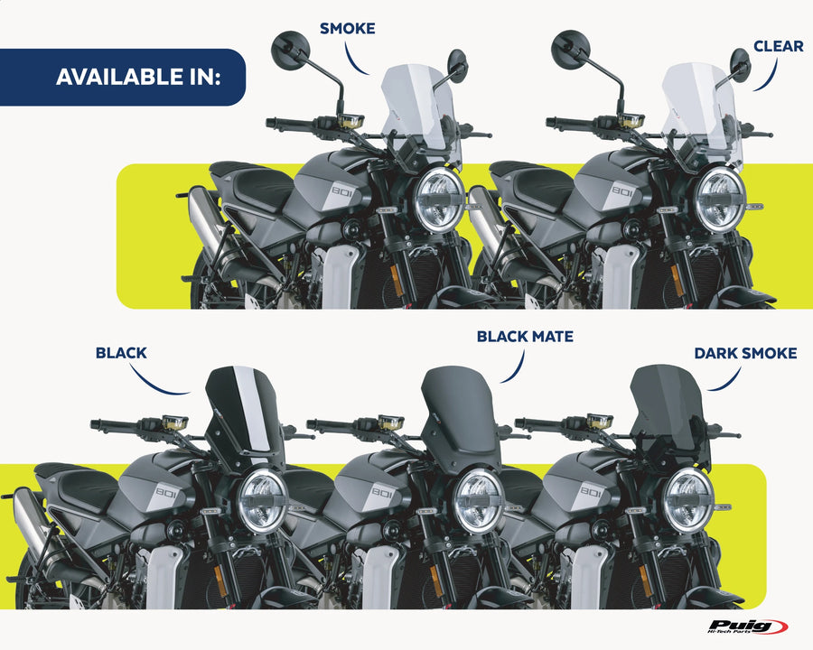 HUSQVARNA SVARTPILEN 801 [2025] – Deportiva de nueva generación – Transparente