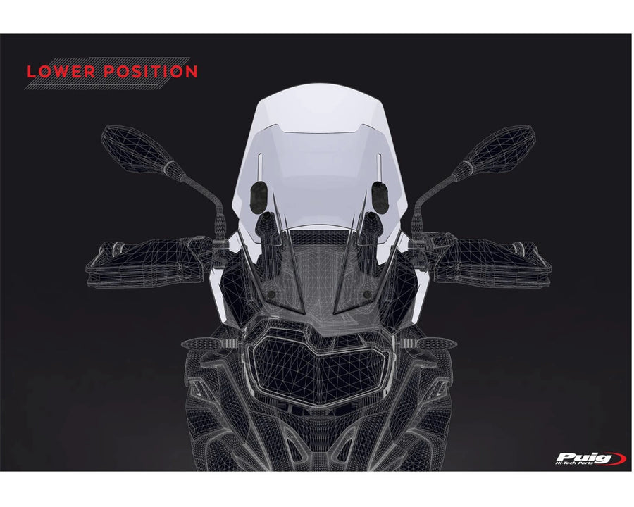 BMW F 800 GS [2025] – Parabrisas ajustable – muy tintado