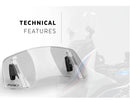 KTM 890 SMT [2025] – Disco spoiler 2.0 fijado con tornillos – Transparente-11
