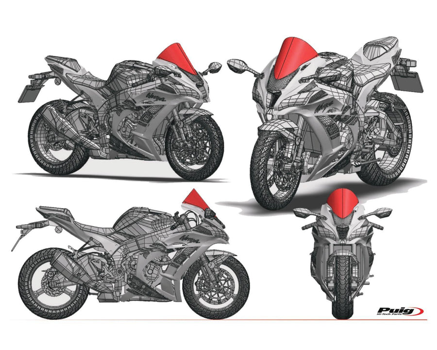 DUCATI PANIGALE V2 [2024] – Parabrisas R-Racer – tintado