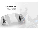 KTM 890 SMT [2025] – Pantalla Spoiler 2.0 Clip-on – Transparente-9