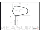 KTM 890 DUKE R [2025] - Espejo retrovisor Bond - Negro-12