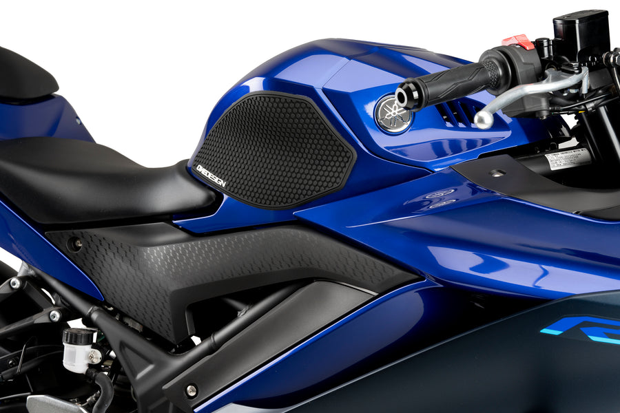 YAMAHA YZF-R3 [2023] – Protectores laterales depósito – Transparente