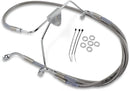 harley davidson flhtcui [ESPECIALIDADES DE ARRASTRE] - Kit de línea de freno extendida de acero inoxidable-2