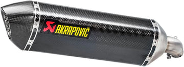 Suzuki SV 650 [Akrapovic] - Amortiguadores de plata final de fibra de carbono - 0