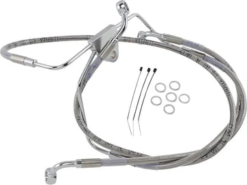Harley Davidson Flhtcui [ESPECIALIDADES DE ARRASTRE] - Kit de línea de freno de acero inoxidable, extendido