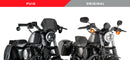 HARLEY DAVIDSON SPORTSTER 883 IRON XL 883 N [2012] – PLACA FRONTAL ALU – NEGRO-2