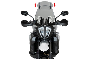 KTM 890 SMT [2025] – pantalla Touring con pantalla spoiler – transparente