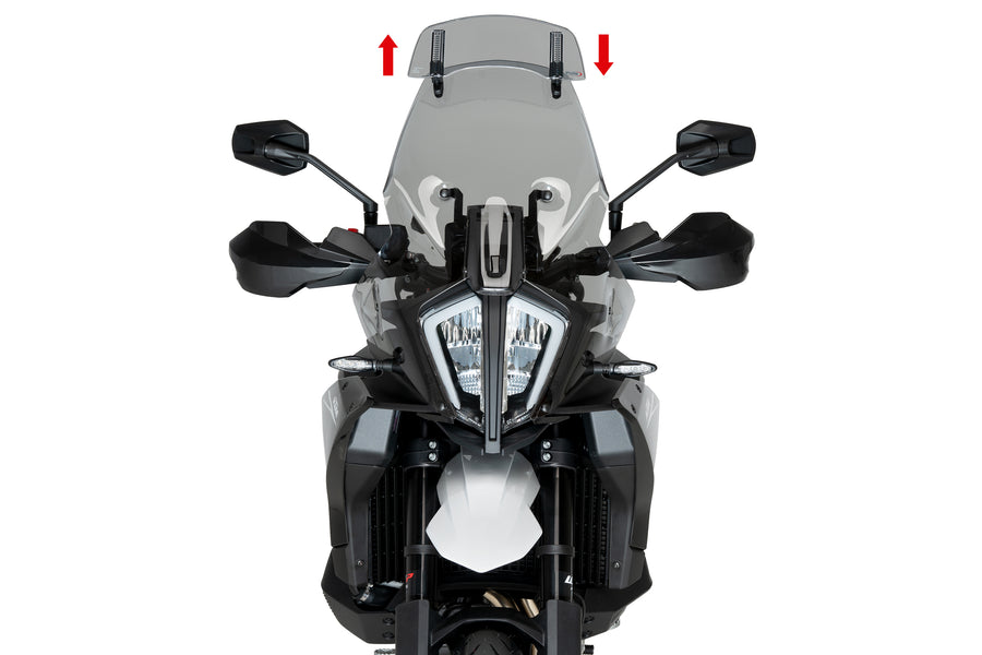 KTM 890 SMT [2025] – pantalla Touring con pantalla spoiler – transparente