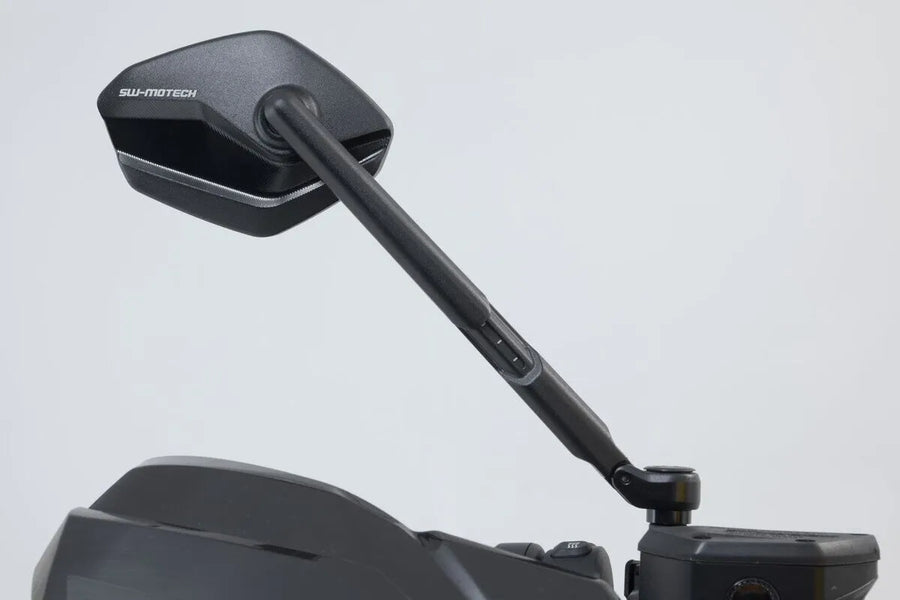 ducati monster 620 [SW-MOTECH] – Juego de espejos deportivos, brazo de espejo corto