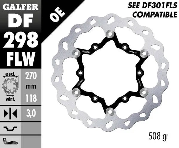 Yamaha Yz 125 [2024-2026] - disco de freno - foto 4