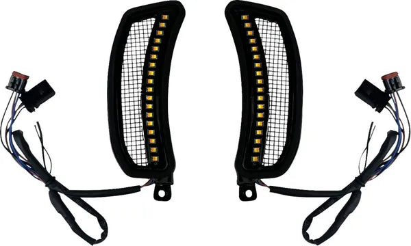 Harley-davidson LOW Rider [DINÁMICA PERSONALIZADA] – Luces de ventilación del carenado