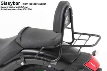 Kawasaki Vulcan S [2015-2025] - Sissybar sin puente de equipaje