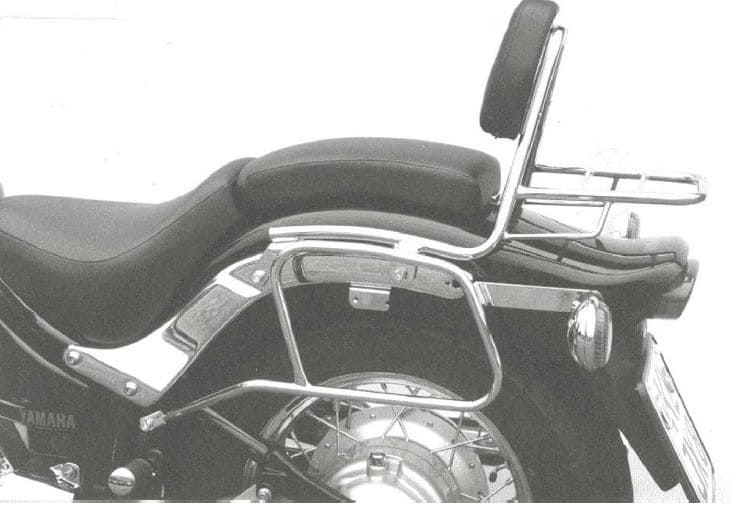 Yamaha XVS 650 Drag Star [1996-2003] - Sissybar sin puente de equipaje