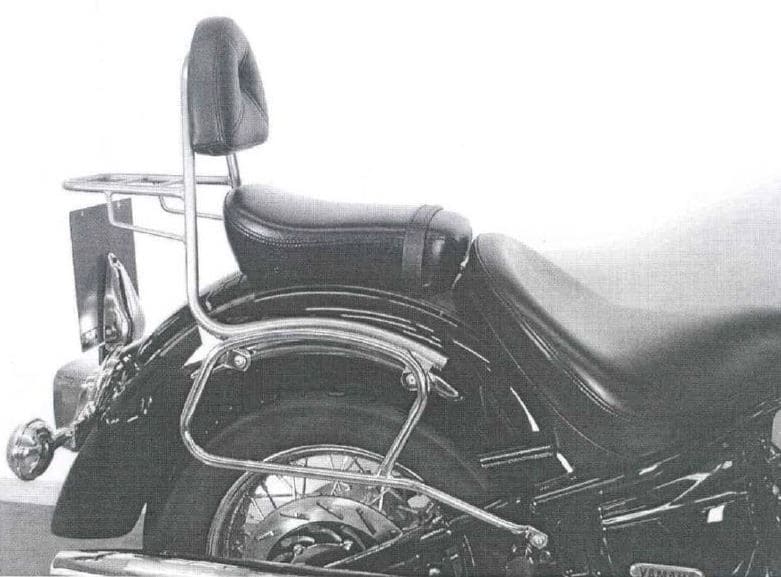 Yamaha XVS 1100 A Drag Star [2001-2007] - Sissybar sin puente de equipaje
