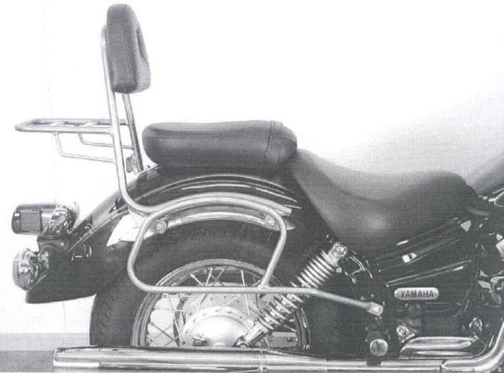 Yamaha XVS 125 [2000-2004] - Sissybar sin puente de equipaje
