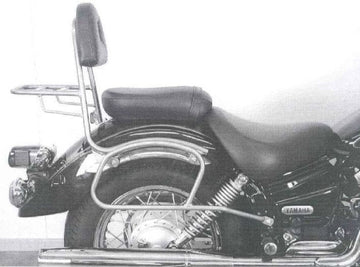 Yamaha XVS 125 [2000-2004] - Sissybar sin puente de equipaje