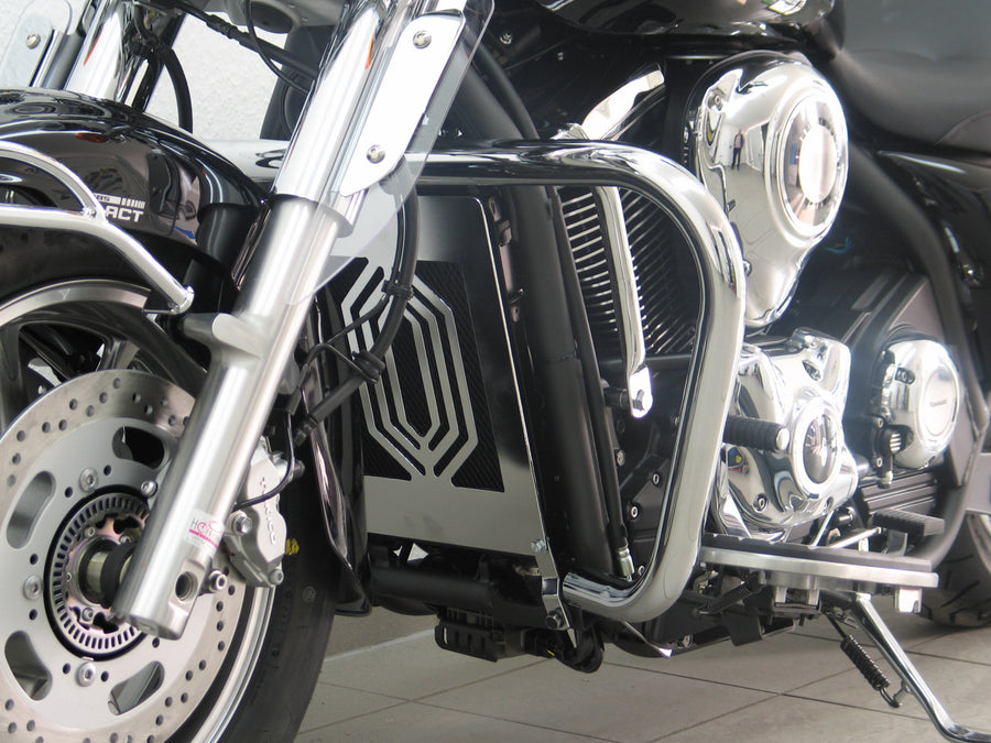 Kawasaki VN 1700 Classic [2009-2014] - Barra de protección versión grande fabricada en tubo de 38 mm