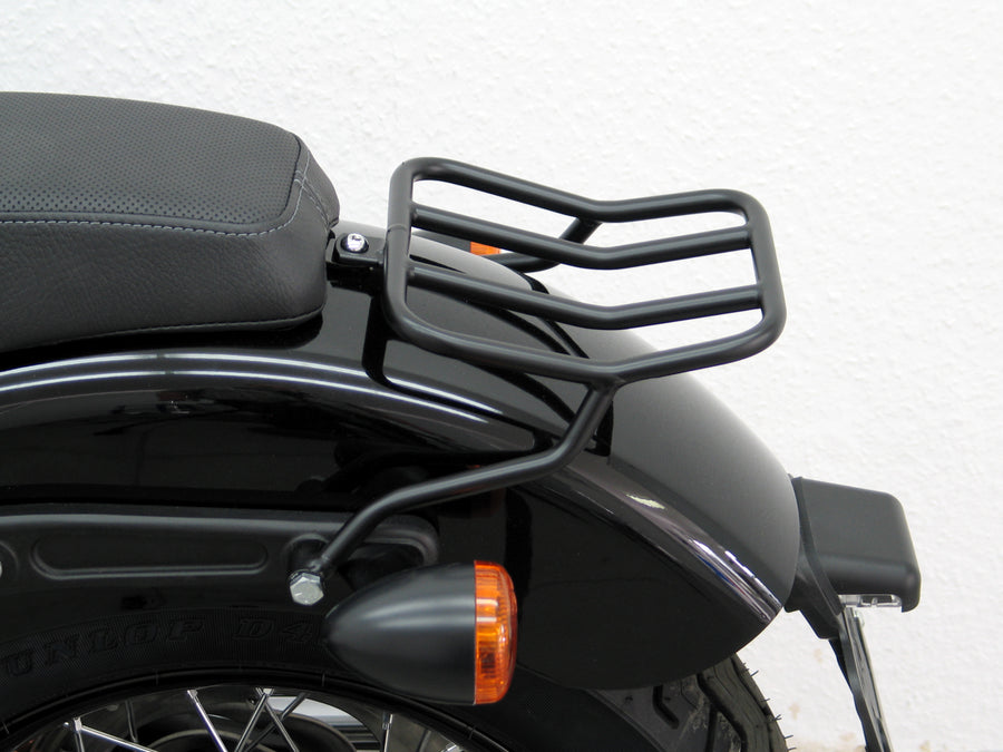 Harley Davidson Softail Slim [2012-2017] - Portaequipajes trasero, negro