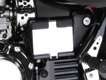 Triumph America [2011-2017] - caja de batería ciega decorativa a la izquierda