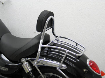 Triumph Rocket III Roadster [2010-2017] - Respaldo para conductor con cojín y portaequipajes