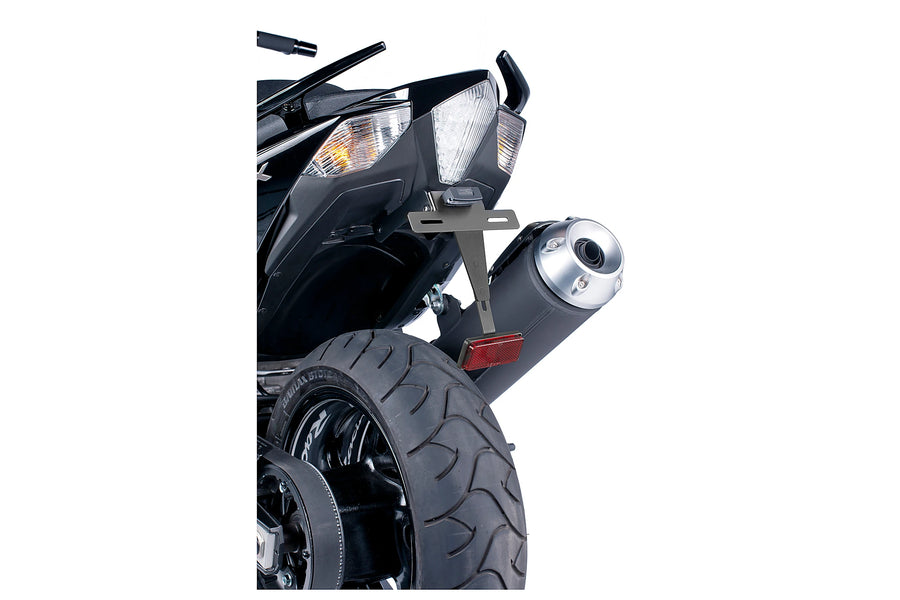 YAMAHA TMAX 2012–2016 - Kennzeichenhalter | Schwarz | PUIG 6092N