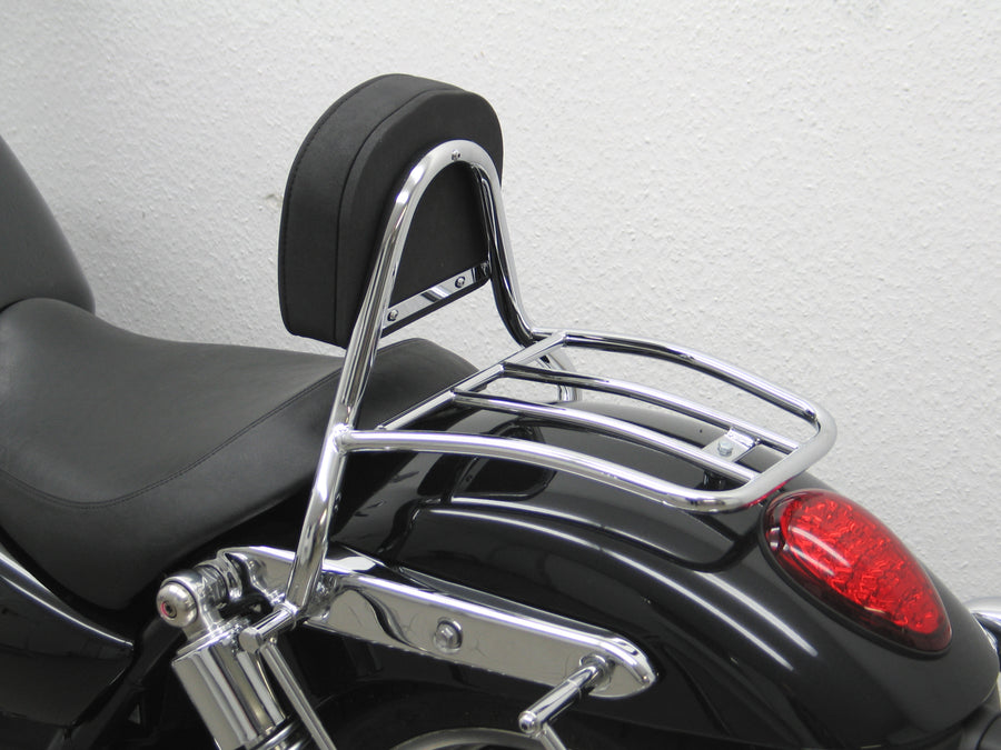 Triumph Thunderbird 1600 [2009] - Barra del conductor con almohadas y estante de equipaje