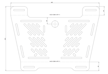 BMW F 450 GS [2026-] - Gepäckbrückenverbreiterung