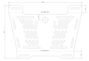 Kawasaki KLE 500 / SE [2026-] - extensión portaequipajes