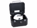 Topcase [Hepco & Becker] - Gobi Black Edition con inserciones plateadas - para portaequipajes Topcase