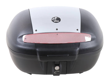 Topcase [Hepco & Becker] - Journey 50 plateado – para portaequipajes Topcase