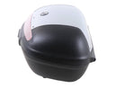 Topcase [Hepco & Becker] - Journey 50 plateado – para portaequipajes Topcase