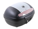 Topcase [Hepco & Becker] - Journey 50 plateado – para portaequipajes Topcase
