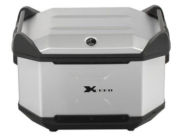 Topcase [Hepco & Becker] - Xceed 45 L - plateado – para portaequipajes Topcase