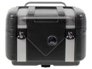 Topcase [Hepco & Becker] - Gobi Black Edition con inserciones plateadas - para portaequipajes Topcase