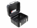 Topcase [Hepco & Becker] - Gobi Black Edition con inserciones plateadas - para portaequipajes Topcase